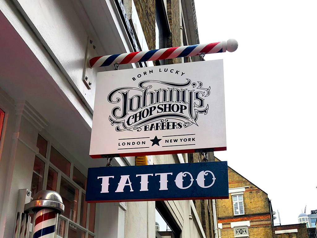 Shop signs London