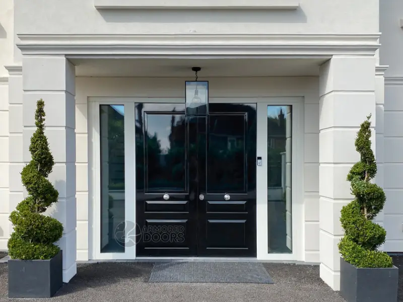 interior steel security door