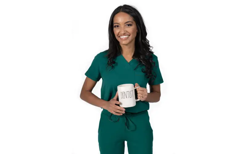 scrub tops for women