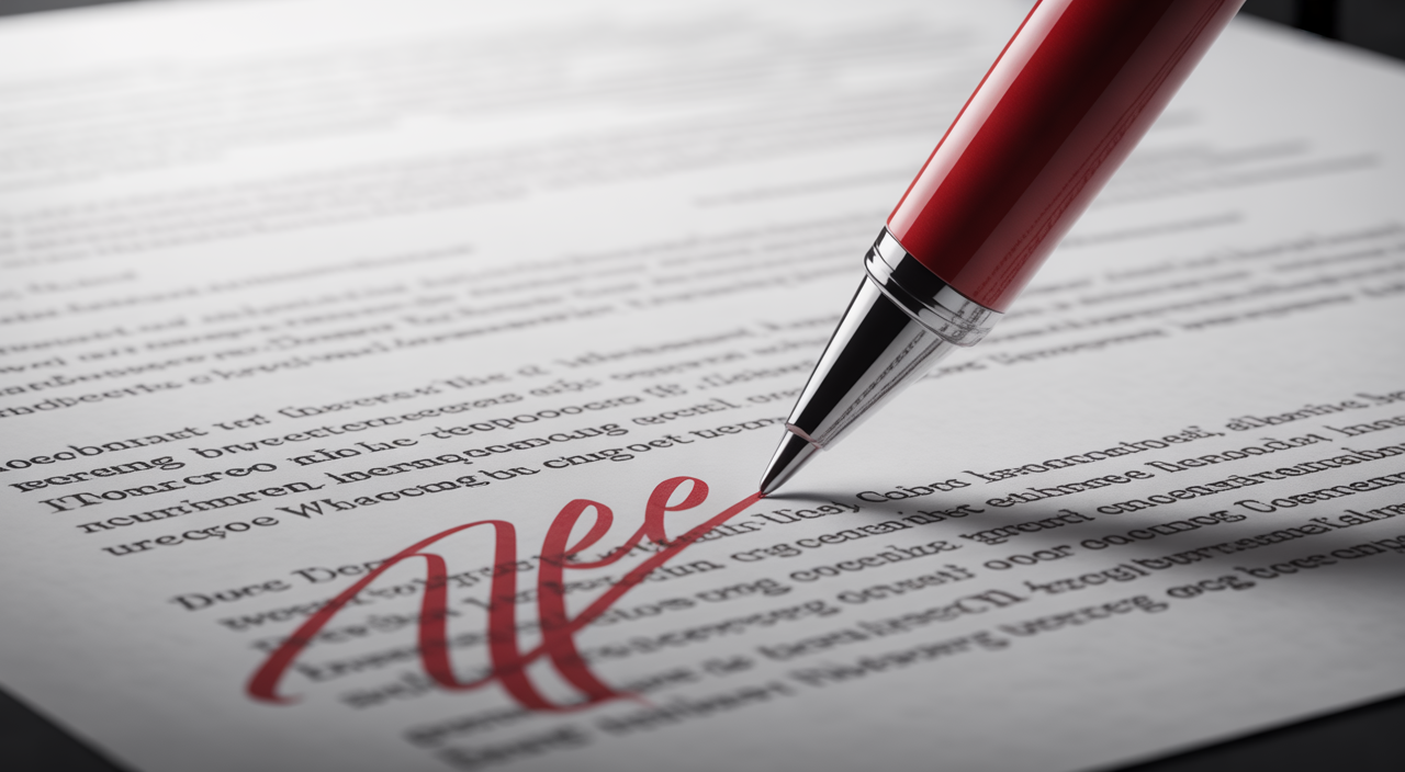 Professional editing services improving document quality